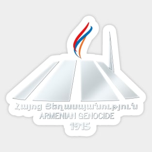 Armenian Genocide Memorial Sticker